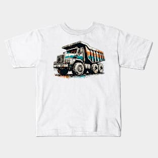 Dump truck Kids T-Shirt